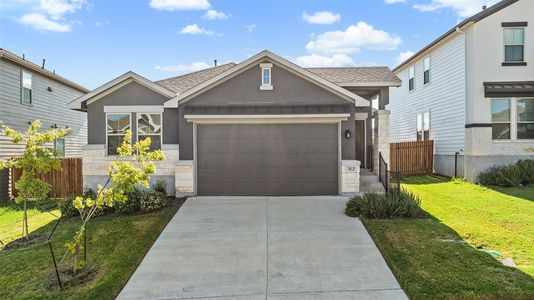 New construction Single-Family house 321 Stellar Wind Dr, Georgetown, TX 78628 Mia- photo 0