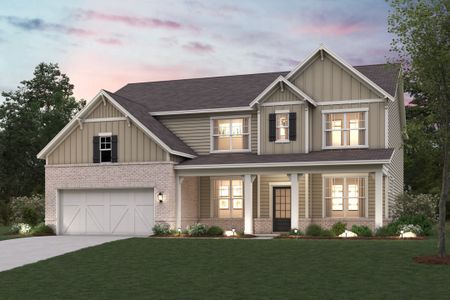New construction Single-Family house 2722 Harbor Ridge Pass, Gainesville, GA 30507 plan Sapling - image