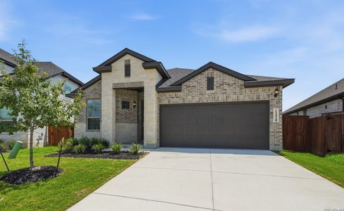New construction Single-Family house 12418 Brynn Creek Pass, San Antonio, TX 78254 plan Asher - image