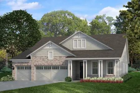 New construction Single-Family house 202 Pecks Ct, Hoschton, GA 30548 Pear- photo 0