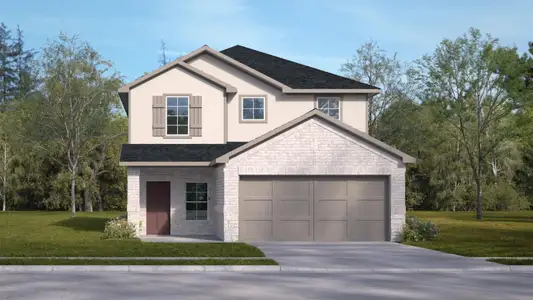 New construction Single-Family house 1941 Arbuckle Dr, Leander, TX 78641 plan The Nicole - image