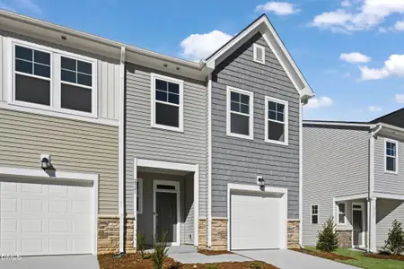 New construction Townhouse house 2921 Hickory Field Dr, Raleigh, NC 27616 plan Carson II - image