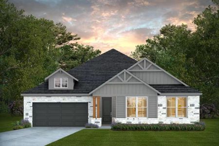 New construction Single-Family house 3522 Coreopsis Dr, Katy, TX 77493 plan Boling - image
