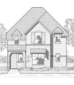 New construction Single-Family house 3808 Stars Street, Celina, TX 75078 Belmont Plan- photo 0