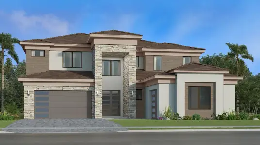 New construction Single-Family house 7701 Laurel Park Dr, Lake Worth, FL 33449 plan Versailles - image