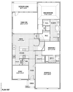 Plan 1567 1st Floor