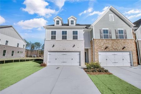 New construction Townhouse house 5615 Tillman Way, Powder Springs, GA 30127 - photo 0