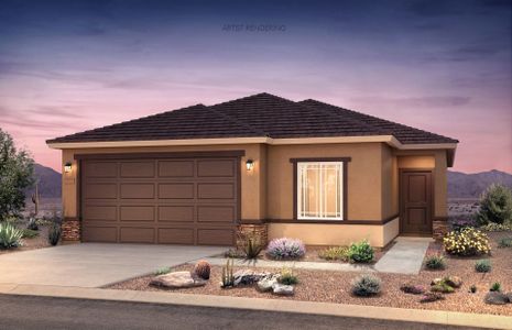 New construction Single-Family house 25173 W Chanute Pass, Buckeye, AZ 85326 plan Marigold - image