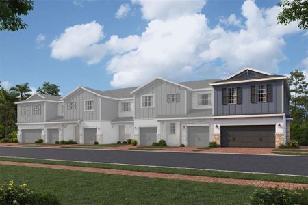 New construction Townhouse house 14713 Outfitter Street, Orlando, FL 32824 San Mateo- photo 0