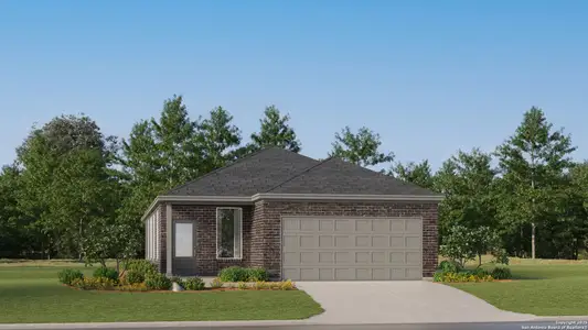 New construction Single-Family house 281 Inyo St, New Braunfels, TX 78130 plan Aruba - image