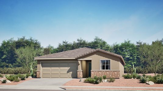 New construction Multi-Family house 9626 W Pontiac St, Marana, AZ 85658 plan Ironwood - image