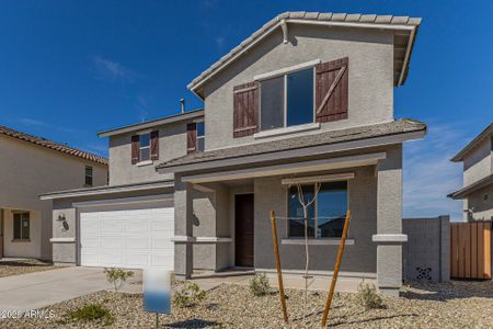 New construction Single-Family house 46800 W Crescent Moon Dr, Maricopa, AZ 85139 plan Skyline - image