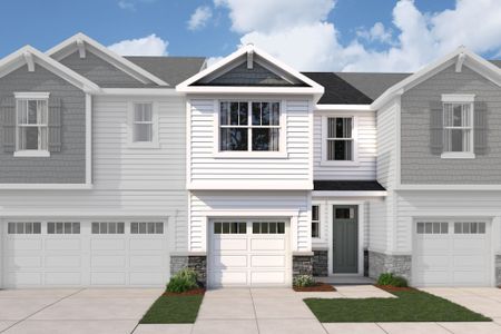 New construction Townhouse house 19 Ara Ct, Garner, NC 27529 plan Aurora - image