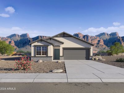 New construction Single-Family house 10627 W Sonrisas Street, Tolleson, AZ 85353 - photo 0