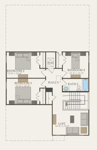 Pulte Homes, Dinero floor plan