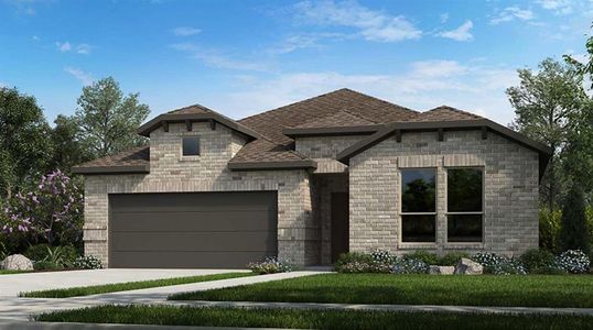 New construction Single-Family house 416 Terra Manor Trl, Georgetown, TX 78628 Auburn- photo 0