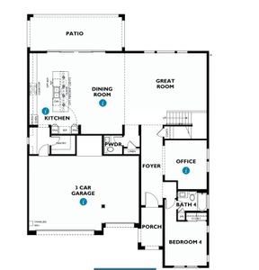 New construction Single-Family house 27567 N 73Rd Dr, Peoria, AZ 85383 Plan 5016 Exterior F- photo 0