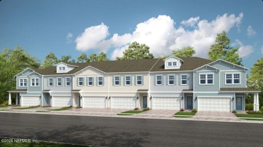 New construction Townhouse house 422 Cherry Elm Dr, St. Augustine, FL 32259 - image