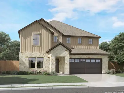 New construction Single-Family house 934 Earp Blvd, San Antonio, TX 78260 plan The Kessler (C454) - image