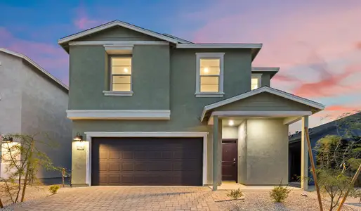 New construction Single-Family house 6670 S Butch Cassidy Ave, Tucson, AZ 85746 plan Elm - Plan C30E - image