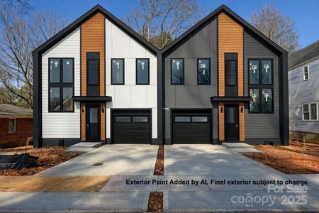 New construction Townhouse house 2418 Crestview Dr, Charlotte, NC 28216 - image