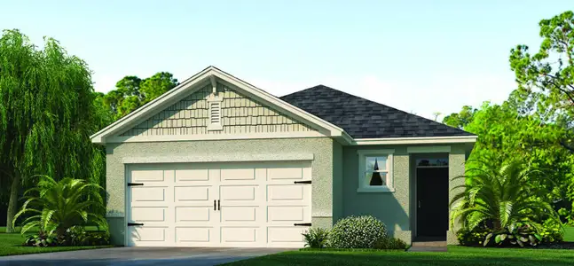 New construction Single-Family house 3400 Wakefield Dr, Haines City, FL 33844 plan Allex - image