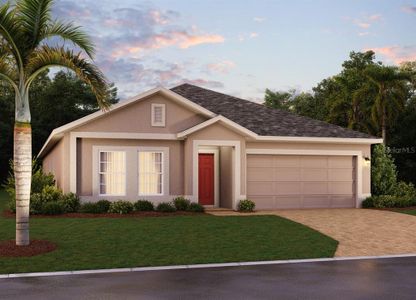 New construction Single-Family house 383 Lemongrass Rd, Minneola, FL 34715 plan Kensington Flex - image