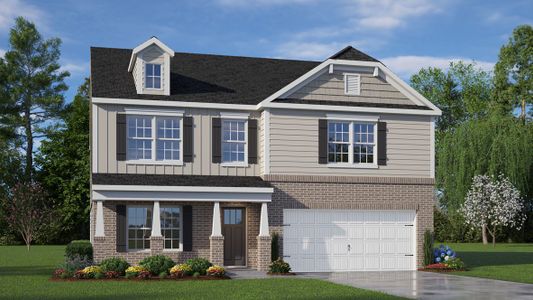 New construction Single-Family house 1448 Carisbrooke Dr, Mebane, NC 27302 plan Wilmington - image