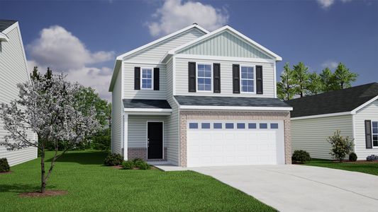 New construction Single-Family house 216 Laurinton Farms Dr, Hopkins, SC 29061 plan Kershaw - image