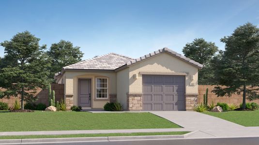 New construction Single-Family house 17553 W Whispering Wind Dr, Surprise, AZ 85387 plan Iris Plan 2556 - image