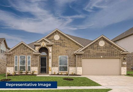 New construction Single-Family house 1506 Spring Hill Dr, Cedar Hill, TX 75104 plan Seville 2500 F - image