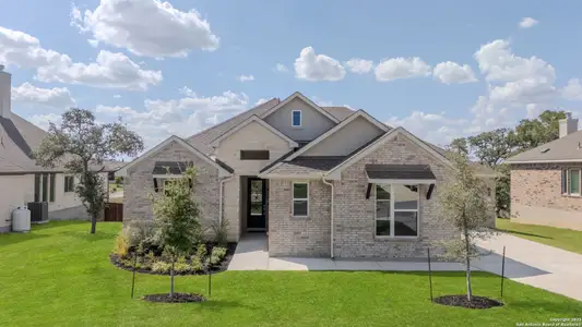 New construction Single-Family house 6821 Arbor Fls, Fair Oaks Ranch, TX 78015 plan Aransas - image