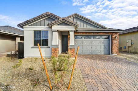 New construction Single-Family house 17338 W Acacia Drive, Goodyear, AZ 85338 Shiloh- photo 0