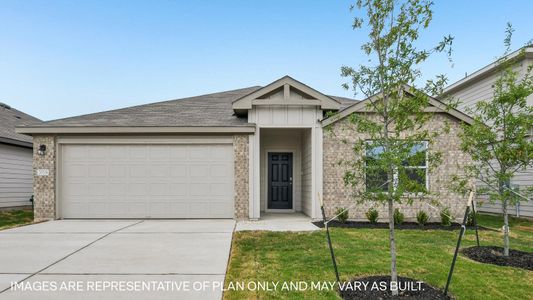 New construction Single-Family house 13405 Eppright Trce, Manor, TX 78653 plan The Irvine - image