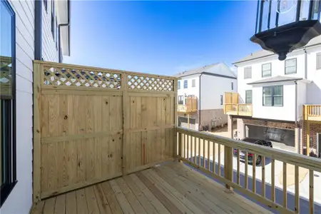 New construction Townhouse house 4247 Millcroft Pl, Unit 201, Buford, GA 30518 plan The Glendale - image