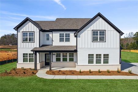 New construction Single-Family house 5563 Overview Dr, Flowery Branch, GA 30542 null- photo 1 1