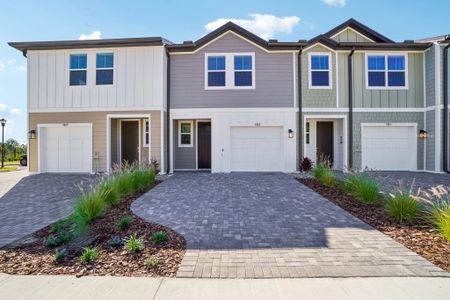 New construction Townhouse house 7487 Deer Valley Cir, Tampa, FL 33635 plan Palm - image