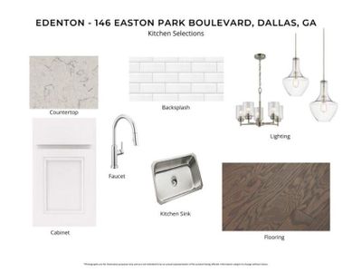 New construction Single-Family house 146 Easton Park Blvd, Dallas, GA 30157 plan Edenton - image