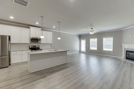 New construction Townhouse house 5132 Fox Den Rd, Oakwood, GA 30566 null- photo 6 6