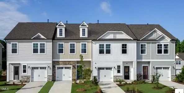 New construction Townhouse house 196 Hank Wy, Angier, NC 27501 plan Sage - image