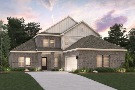 New construction Single-Family house 402 Amberville Dr, Red Oak, TX 75154 Crawford- photo 0 0