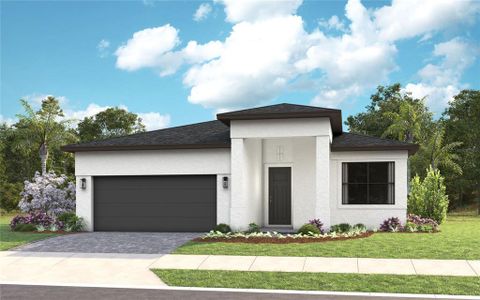 New construction Single-Family house 14375 Hammock Oak St, Parrish, FL 34219 Morgan- photo 0