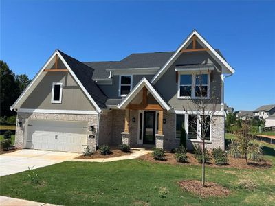 New construction Single-Family house 320 Cherokee Rose Ln, Hoschton, GA 30548 plan Clay - image