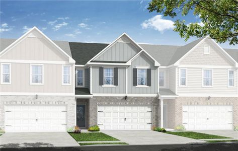 New construction Townhouse house 208 Switcher Court, Union City, GA 30291 - photo 0