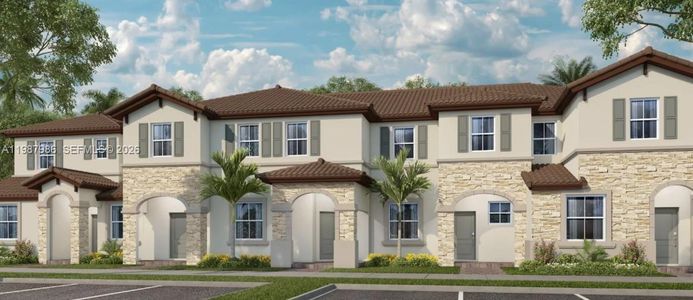 New construction Townhouse house 2665 Se 25 Rd, Homestead, FL 33035 - image