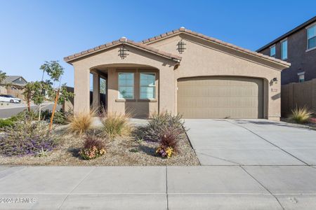 New construction Single-Family house 17334 W Wandering Creek Road, Goodyear, AZ 85338 Pinehurst- photo 0