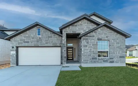 New construction Single-Family house 200 Hollister Dr, Liberty Hill, TX 78642 plan Yuma - image