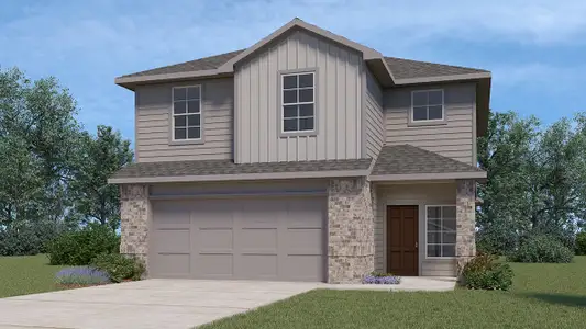 New construction Single-Family house 5214 Hockley Bnd, San Antonio, TX 78245 plan The Emma - image