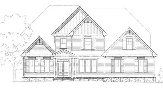 New construction Single-Family house 9126 E Carroll Rd, Winston, GA 30187 - image