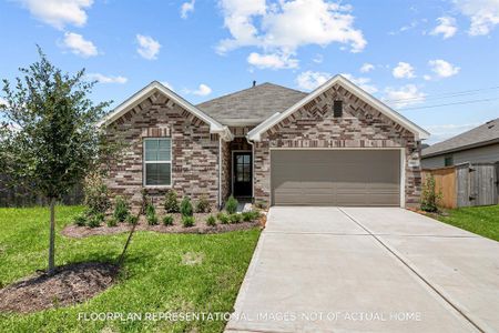 New construction Single-Family house 26108 Ethereal Road, La Marque, TX 77568 Dawson- photo 0